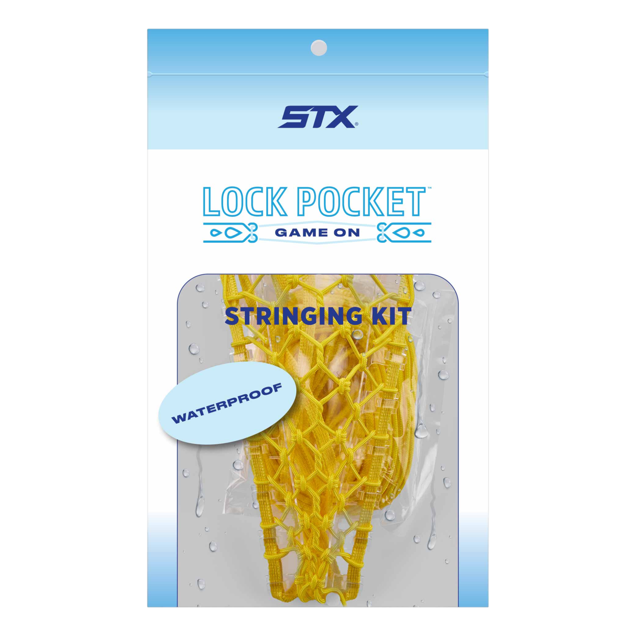 STX Waterproof Lock Pocket Stringing Kit Yellow