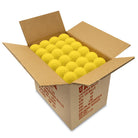 Case of yellow Union brand lacrosse balls
