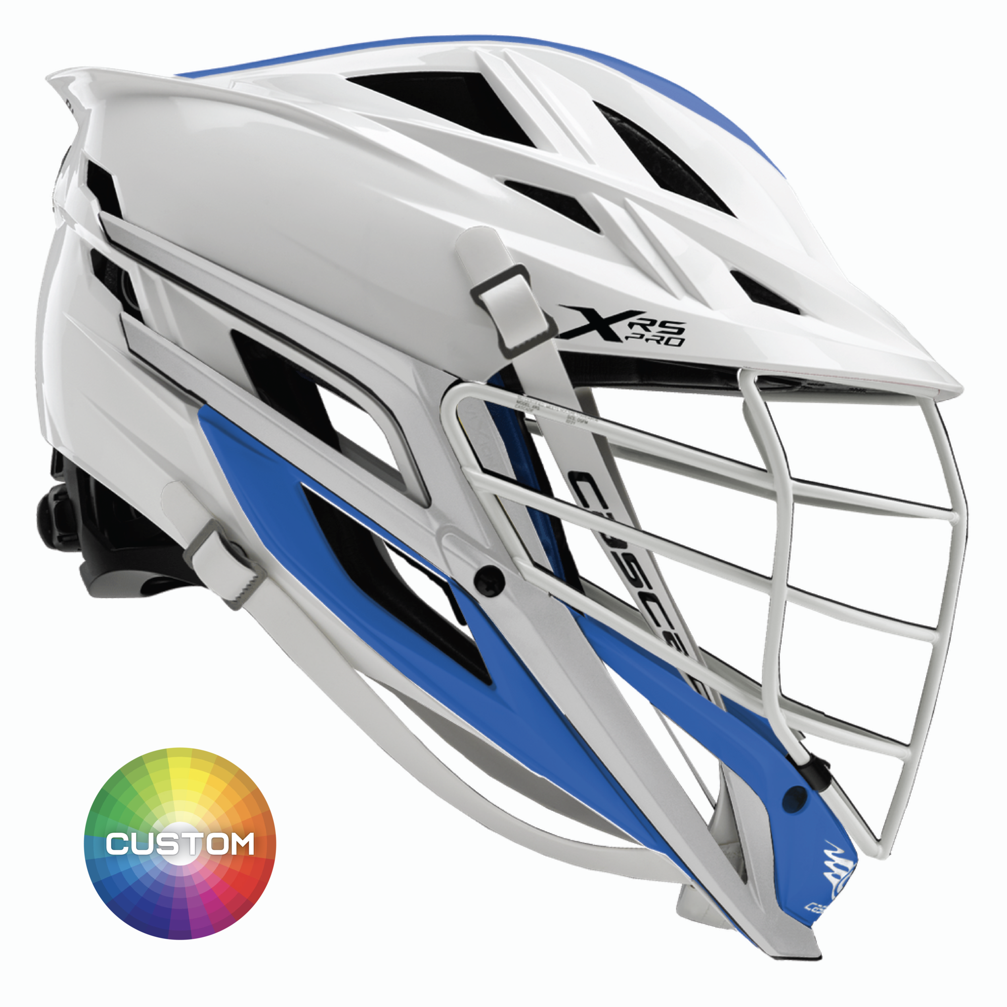 Cascade XRS Pro Custom Lacrosse Helmet Builder