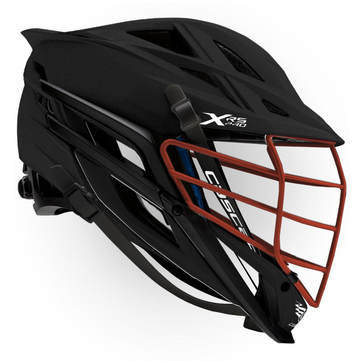 Cascade XRS Pro Lacrosse Helmet Orange Pearl Matte Black – Sling 