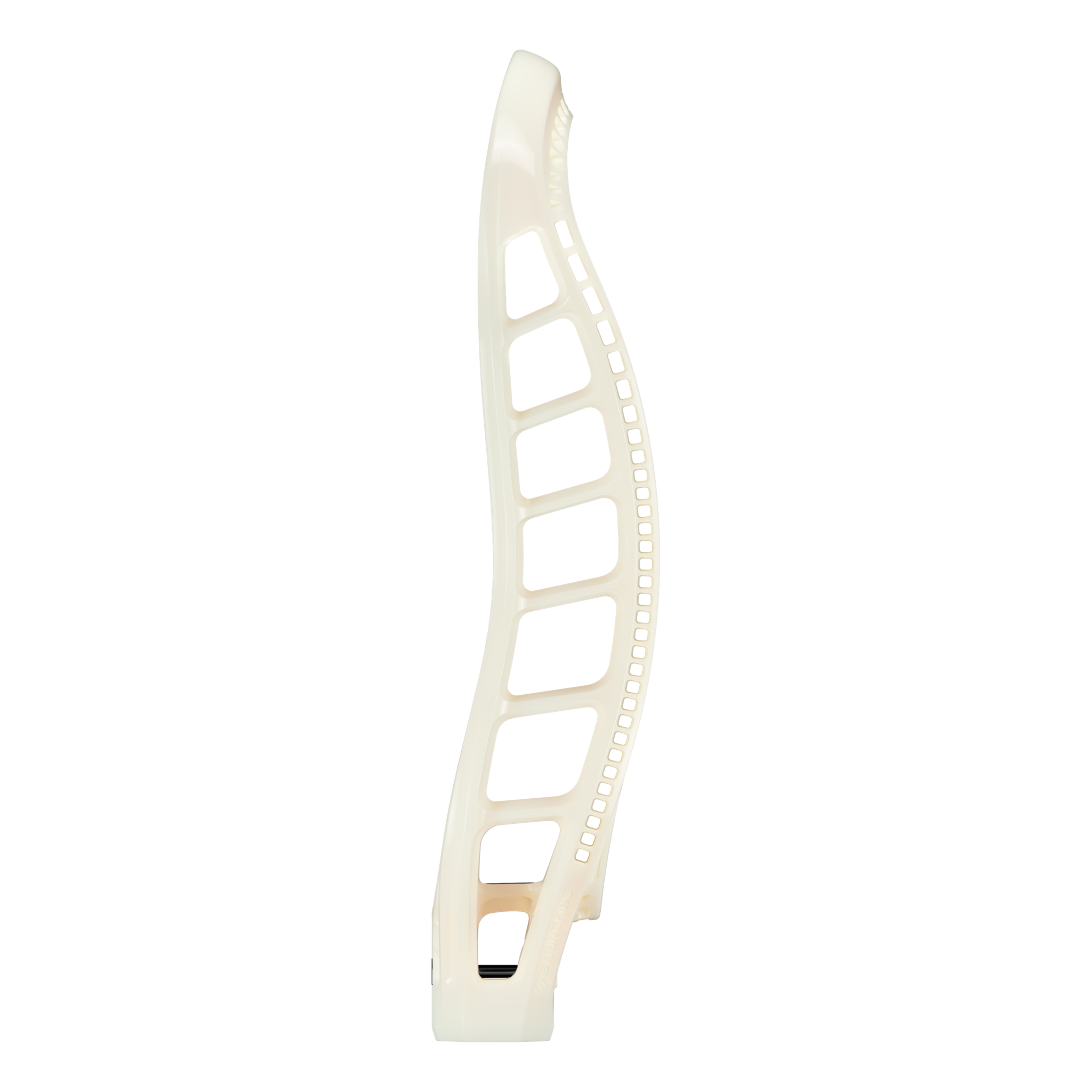 StringKing Mark 3D Unstrung Lacrosse Head Raw Side