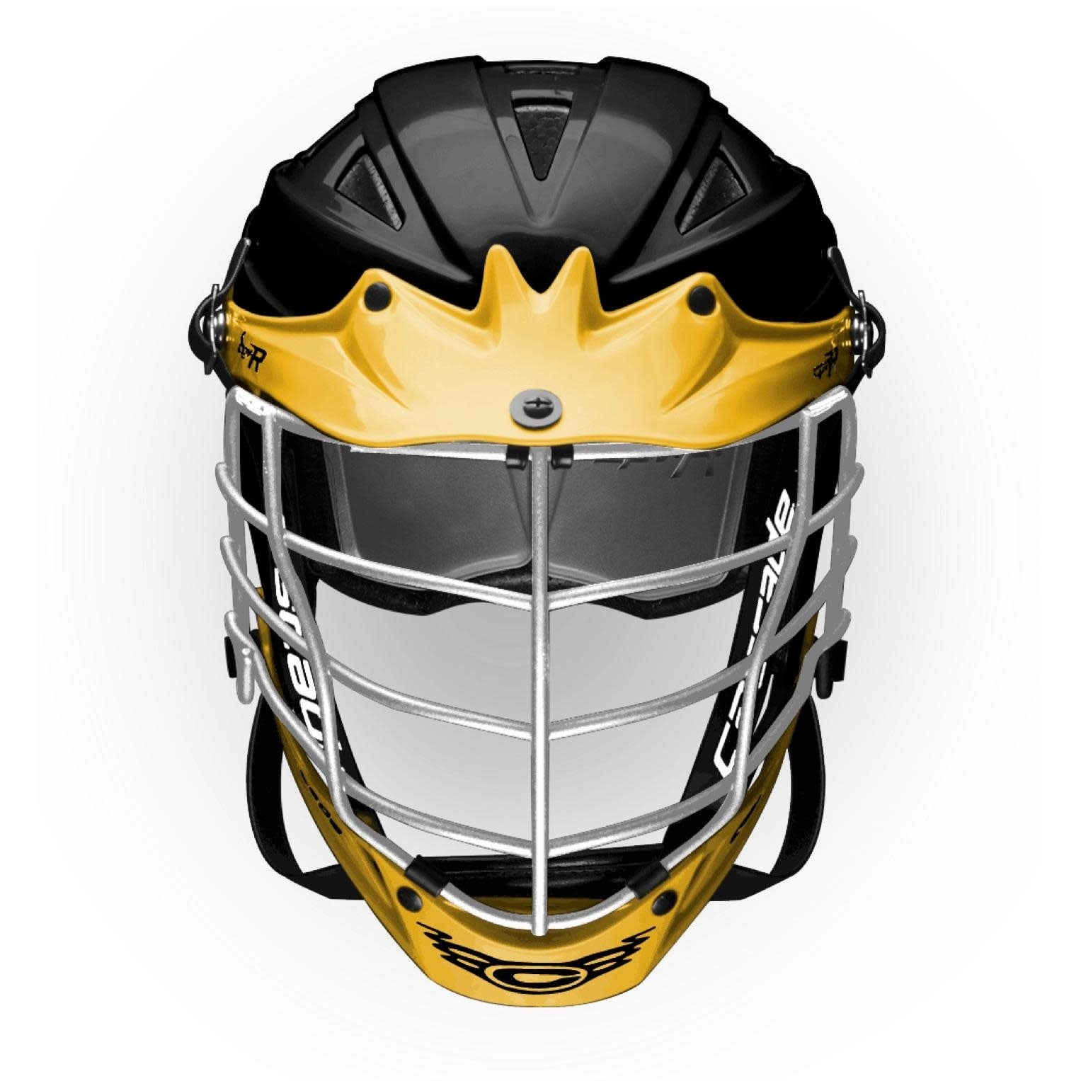 Cascade CPV-R Lacrosse Helmet Silver Athletic Gold Black – Sling