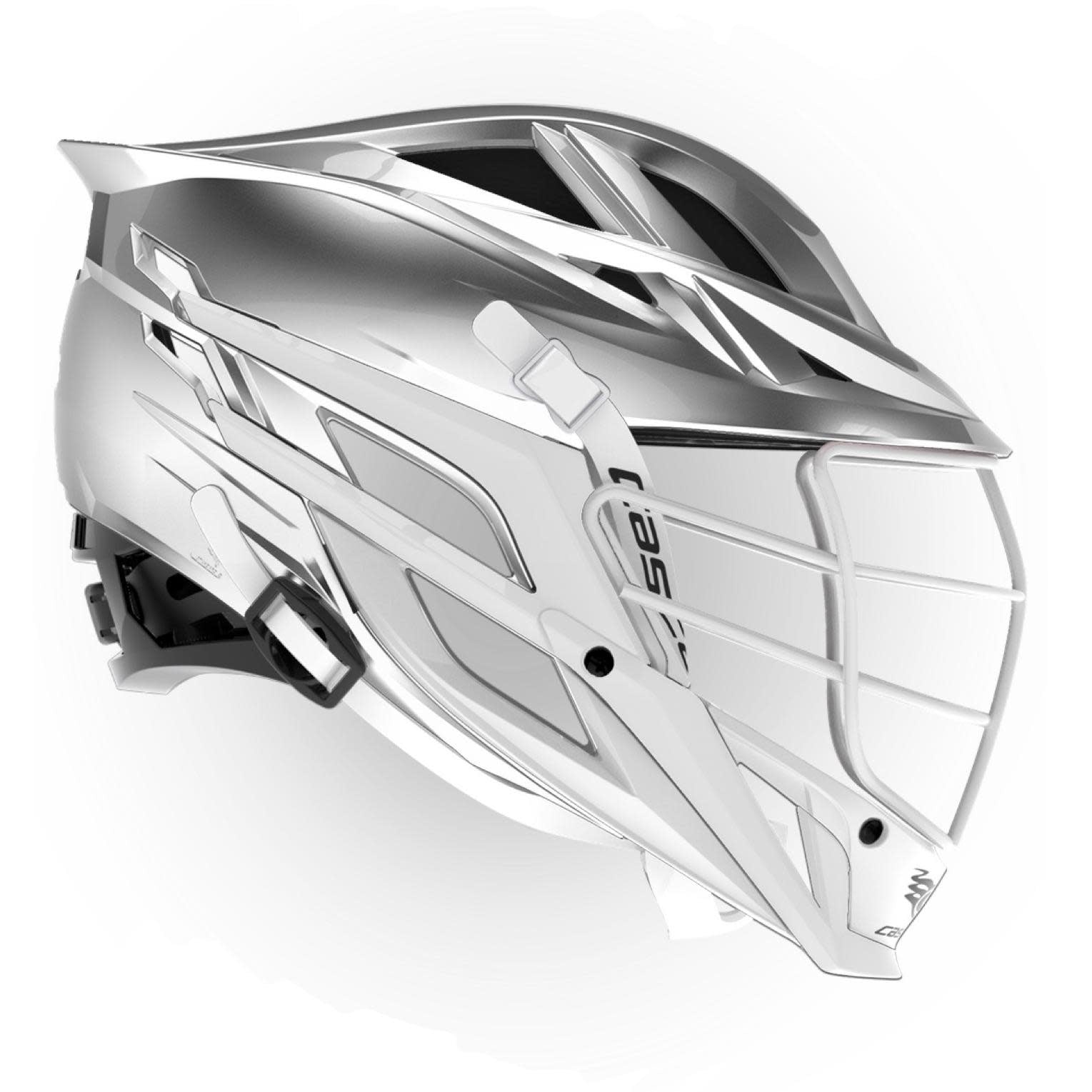 Cascade XRS Youth Lacrosse Helmet White Pearl Platinum Cascade XRS Youth Lacrosse Helmet White Pearl Platinum